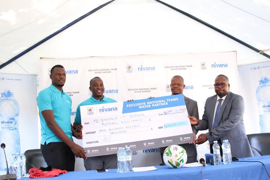 Sponsorship & Marketing: Nivana Water offers Shs 500M to FUFA for 3 years