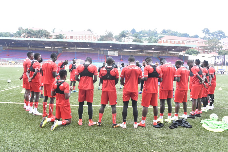 Pictorial: Uganda Cranes conduct first training session at St Mary’s Stadium, Kitende