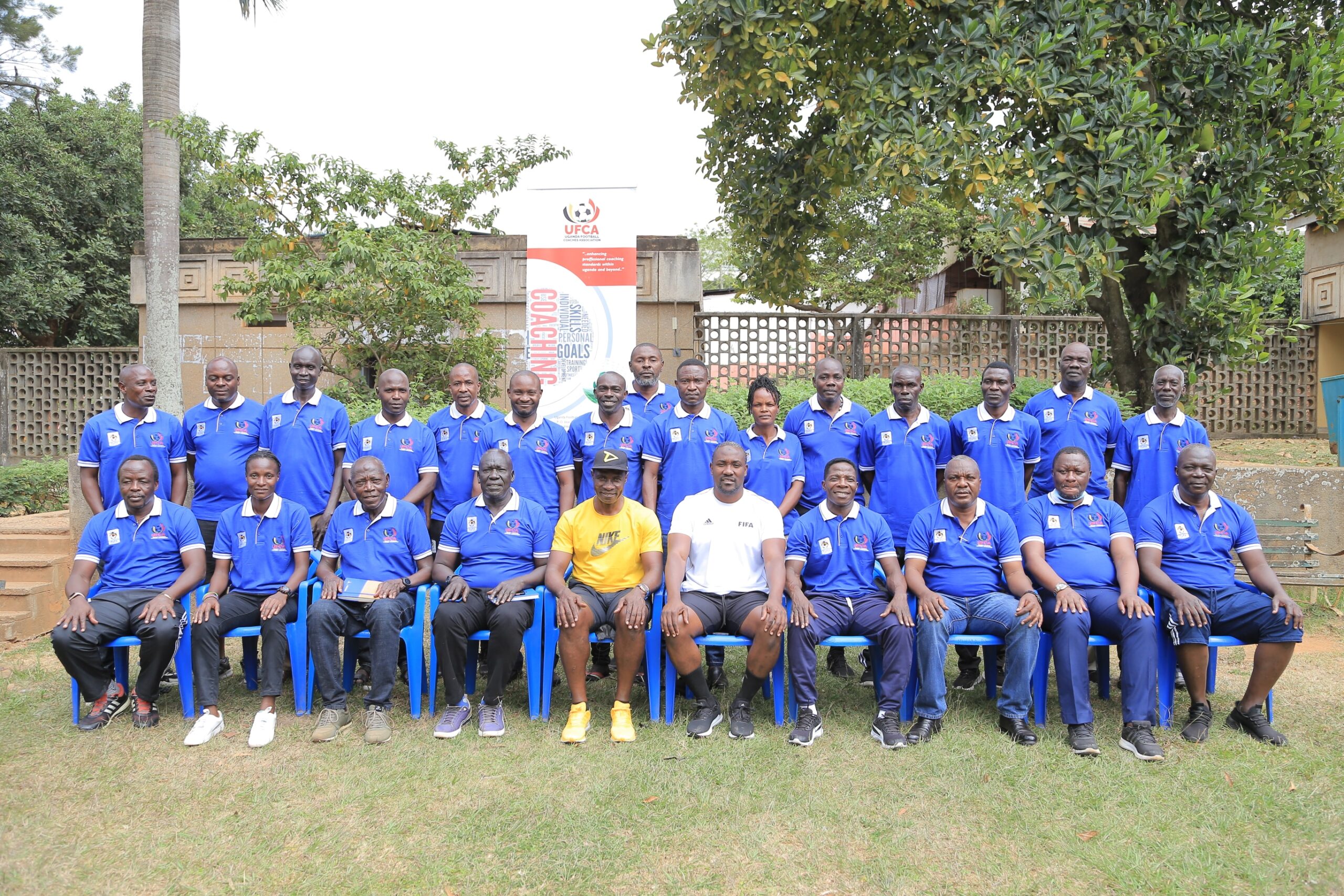 25 CAF A coaches take part in 24-hour refresher Course