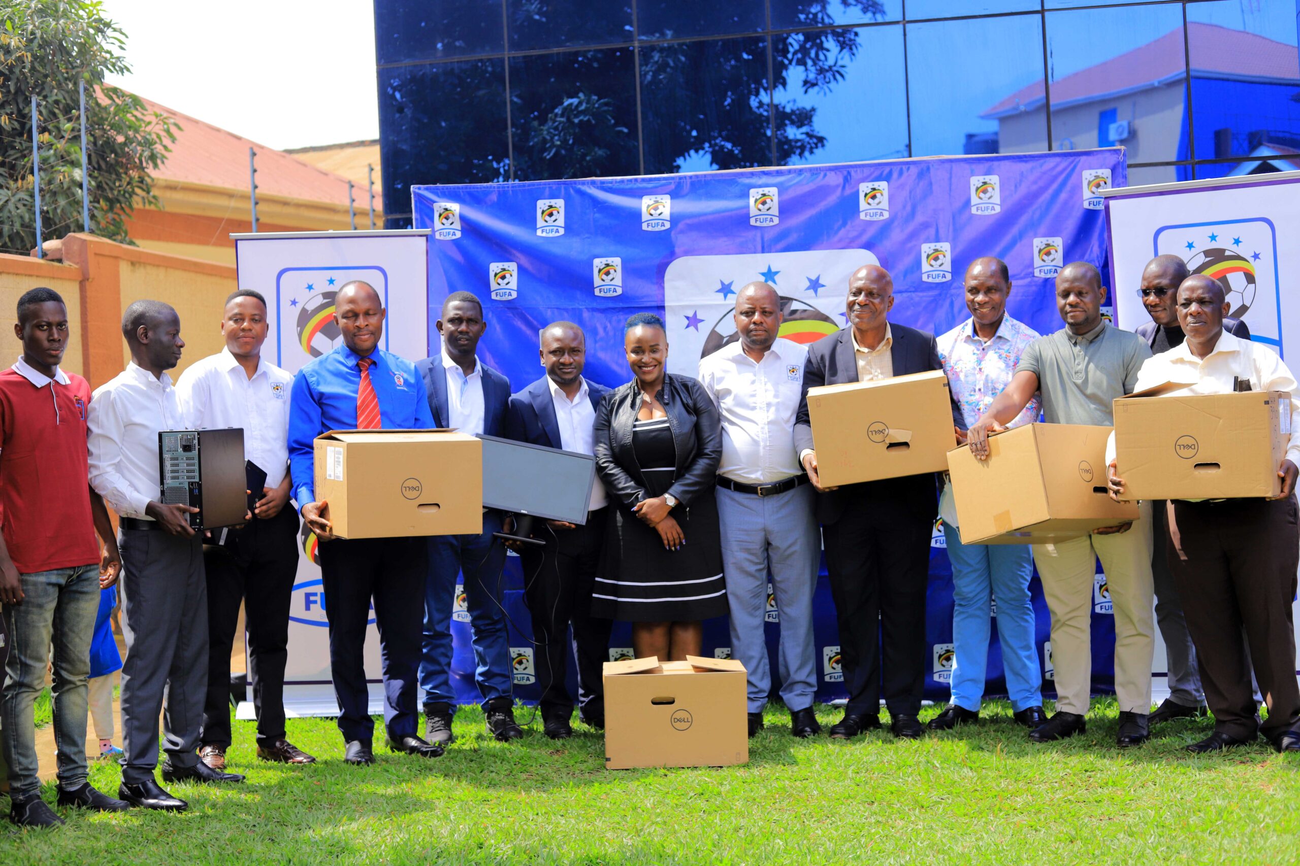 FUFA Member Associations receive office equipment