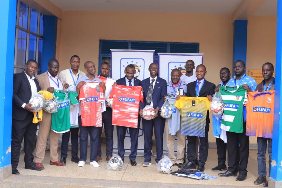 FUFA Tv Cup: Teams receive jerseys and balls as preparations continue
