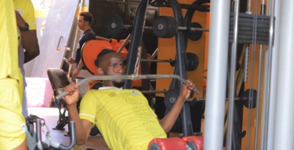 PICTORIAL: Uganda Cranes get to work in Morocco