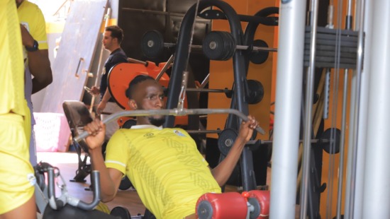 PICTORIAL: Uganda Cranes get to work in Morocco