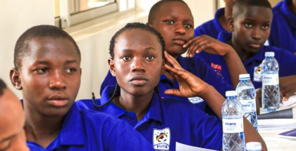 Thirty-eight girls enrol for FUFA Young Referees Beginners’ Course