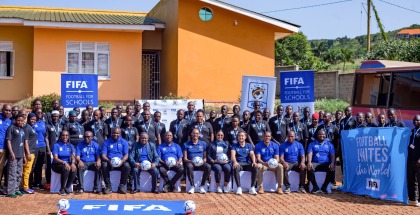 FIFA Football For Schools Programme gets underway in Uganda