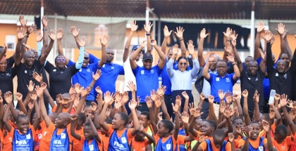 FIFA Football For Schools Programme officially launched in Uganda