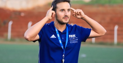 Pictorial: Day one of the FIFA Football For Schools Programme at FUFA Technical Centre, Njeru