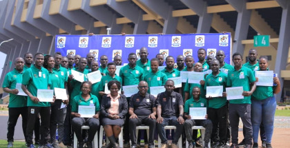 33 Grounds Personnel from FUFA Women Super League and FUFA Women Elite League successfully conclude Training Course