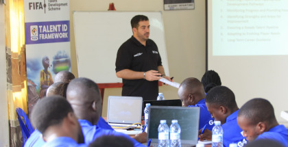 FUFA Talent Identification Scouting Course starts in Njeru