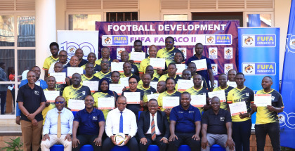 FUFA President Presides Over FAMACO II Course
