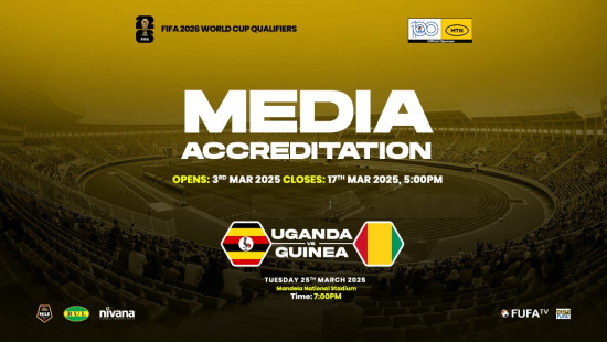 2026 FIFA World Cup Qualifiers: Media Accreditation for Uganda Vs Guinea