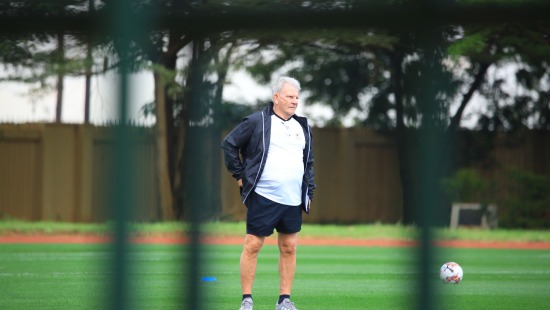 Pictorial: Uganda Cranes Training at Mandela National Stadium, Namboole