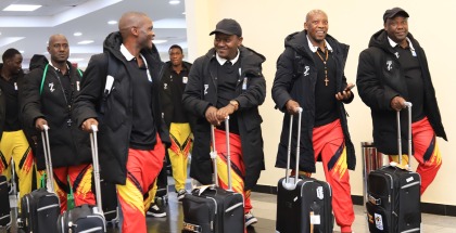 Pictorial: Uganda U-17 Arrival into the Country