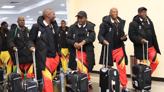 Pictorial: Uganda U-17 Arrival into the Country