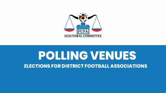 FUFA Polls 2025: Election venues for the District Football Associations 2025-2029