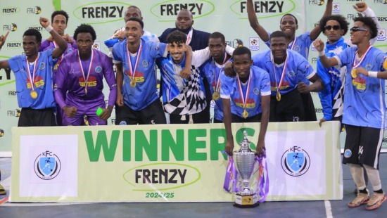 Kisenyi FC Make History with Frenzy Futsal U17 League Triumph