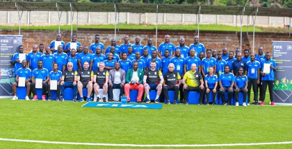 First ever elite youth coaching and goalkeeping courses conclude in Uganda
