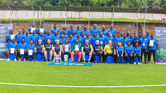 First ever elite youth coaching and goalkeeping courses conclude in Uganda