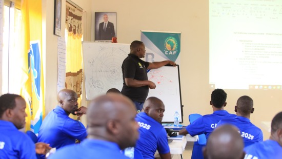 CAF B Coaching Course Module Two Concludes at FUFA Technical Centre, Njeru
