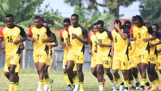 In Pictures: Uganda Cranes Complete Day Three of Training at Luzira