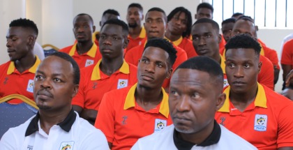 Uganda Cranes engage in media, marketing workshop and photoshoot ahead of CHAN 2024