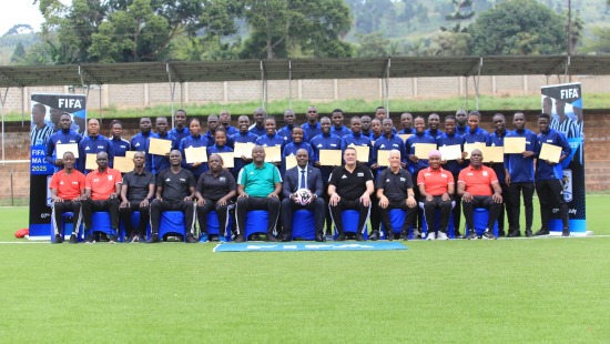 Five-Day FIFA MA Referee Course Concludes in Njeru