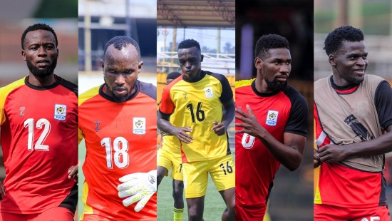A close look at the five Uganda Cranes’ 2024 TotalEnergies CHAN players who have been there before