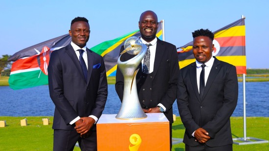 Victor Wanyama, Denis Onyango and Mrisho Ngasa Feature in Official Reveal of TotalEnergies CAF CHAN Trophy