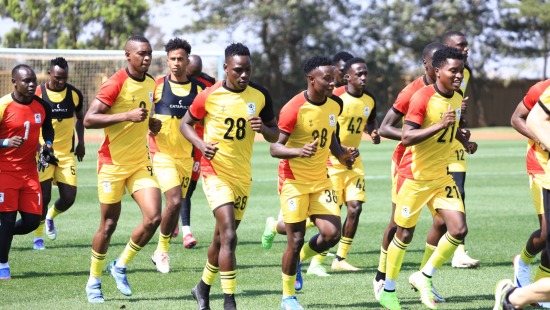 Uganda Cranes Hold First Training Ahead of 2026 FIFA World Cup Qualifiers, Put Impressed