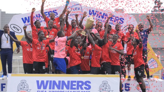 FUFA Juniors League 2025: Nkoola brace sees Vipers SC JT dethrone Bul FC JT to lift title