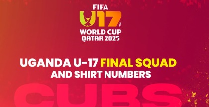 Uganda U17 Final Squad for FIFA U17 World Cup in Qatar named