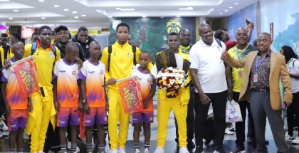 Photos: The Historical Uganda U-17 Men’s Team Arrival at Entebbe