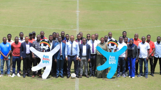 FUFA President Hon. Magogo Moses Hassim officially launches FUFA Academies League