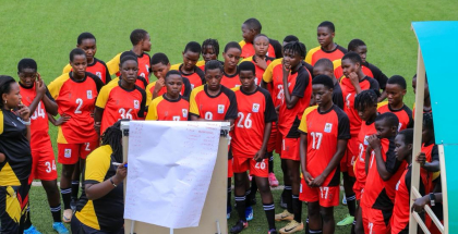 FIFA U17 WWCQ: Teen Cranes hold first training session ahead of Zimbabwe encounter