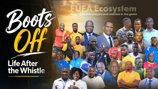 Boots Off. Life After the Whistle. FUFA Ecosystem for former players & retired referees