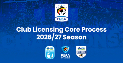 FUFA releases club licensing core process for the 2026/27 FWSL, FBL and FWEL seasons