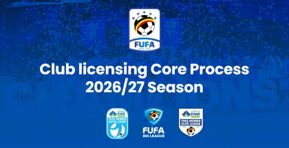 FUFA releases club licensing core process for the 2026/27 FBL, FWSL and FWEL seasons