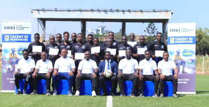 FUFA Grade 4 Talent Identification Course concludes at FUFA Technical Centre, Njeru