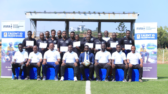 FUFA Grade 4 Talent Identification Course concludes at FUFA Technical Centre, Njeru