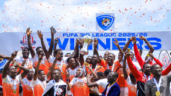 Blacks Power FC crowned FUFA Big League 2025/2026 Winners