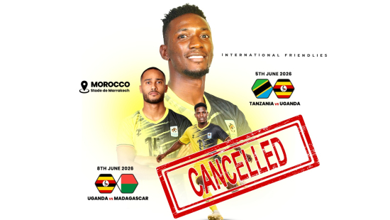 Uganda Cranes friendly matches in Morocco cancelled