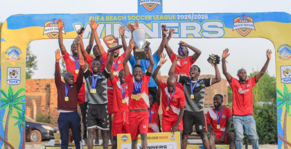 Kampala City BSC successfully defend FUFA Beach Soccer League title