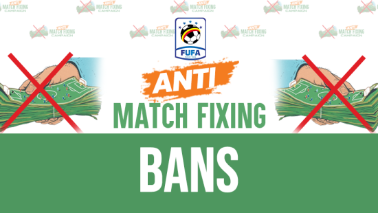 FUFA Ethics and Disciplinary Committee Bans Five People for Match Fixing