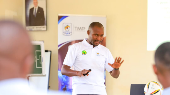 CAF B Coaching Diploma Course gets underway at FUFA Technical Centre, Njeru