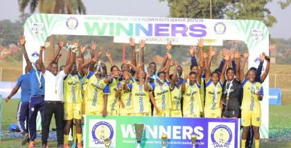 URA Ladies FC crowned 2025/26 Finance Trust Bank FUFA Women Elite League Winners