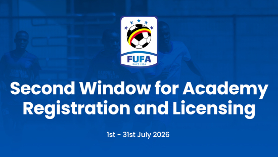 FUFA Opens Second Window for Academy Registration and Licensing