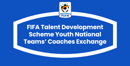 FUFA representatives attend FIFA Talent Development Scheme Youth National Teams’ Coaches Exchange