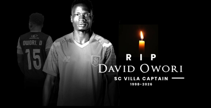 FUFA President Hon. Magogo Moses Hassim Mourns SC Villa Captain David Owori