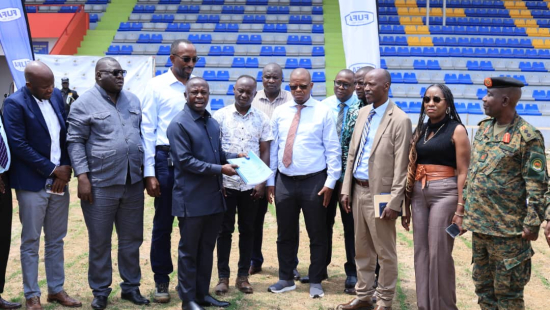 FUFA hands over FUFA Stadium Kadiba to NCS for AFCON 2027 upgrades