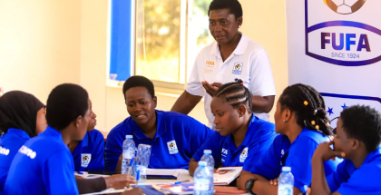 FUFA gets FIFA support to train 30 women Coaches on CAF C Course
